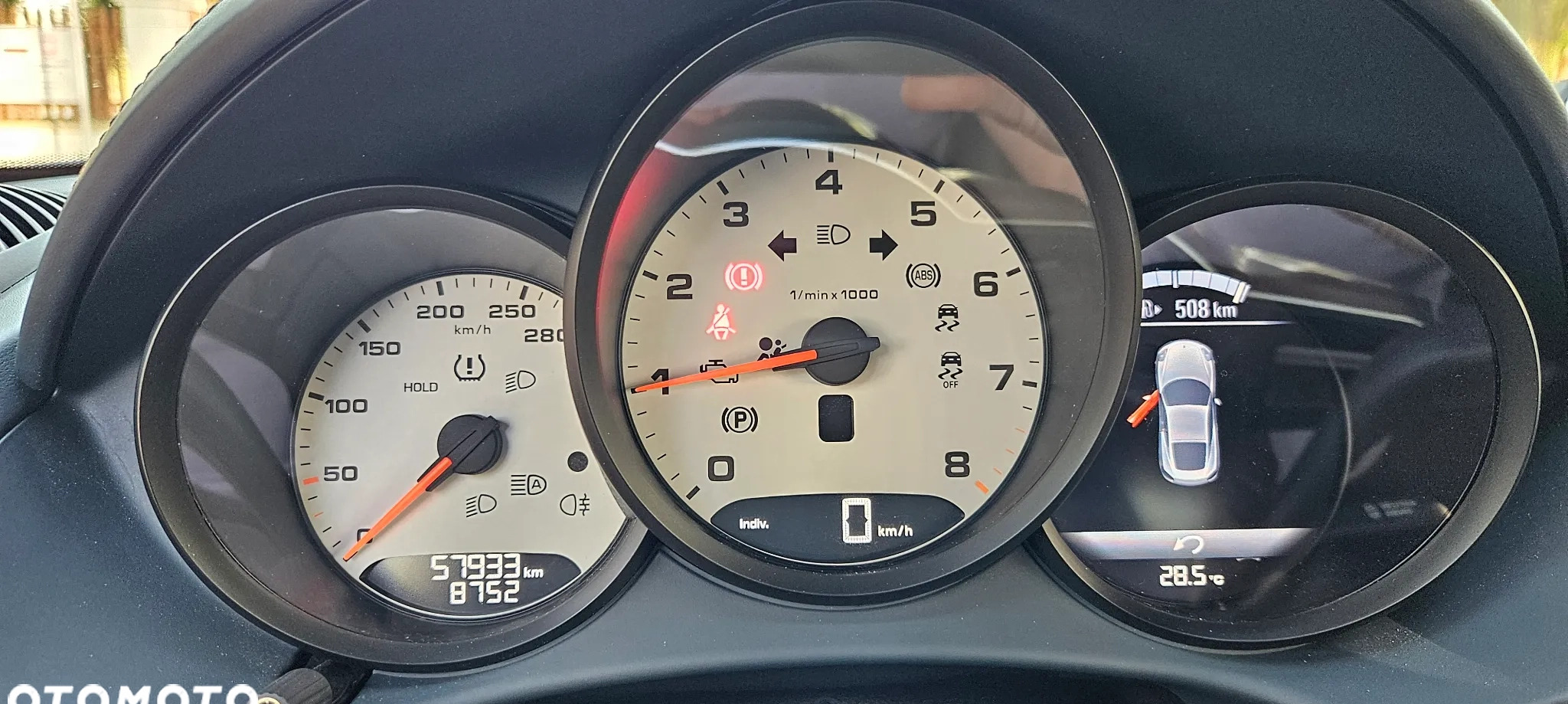 Porsche 718 Cayman cena 252000 przebieg: 58000, rok produkcji 2017 z Warszawa małe 79